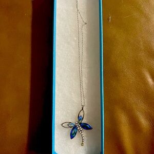 Touchstone Crystal by Swarovski Dragonfly Necklace